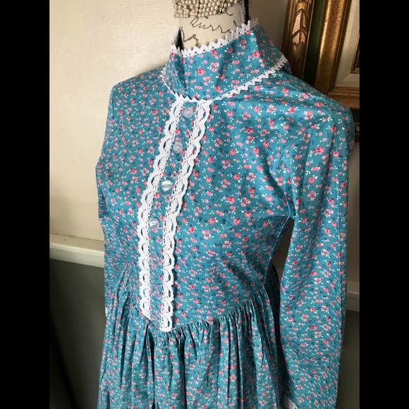 💙❤️Handmade Prairie Pioneer Dress & Bonnet‼️FINAL SALE - Picture 8 of 16